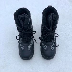Steve Madden Kids Children’s Snow Boots Winter Lace Up Cortina Sz. 8